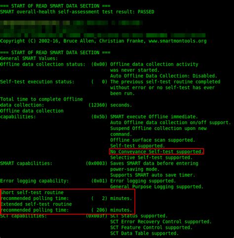 linux test hard drive health|check disk status on linux.